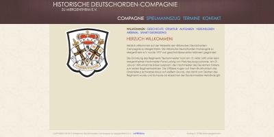 Spielmannszug, Deutschorden-Compagnie
