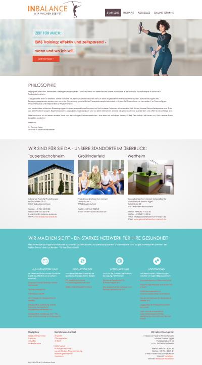 Physiotherapie, Rehasport, Osteopathie, Faszientherapie